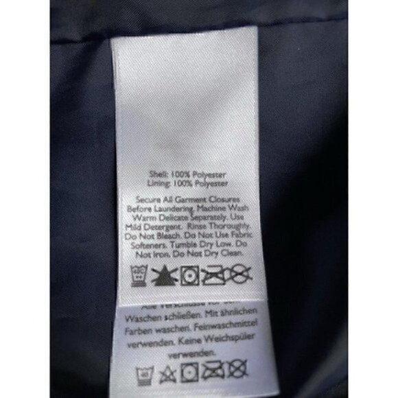 Eddie Bauer Barrier Ridge 2.0 Jacket Blue & Black Stripes Men’s TXL Waterproof - Picture 11 of 12